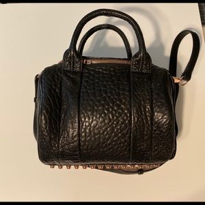 Alexander Wang Rockie with Rose Gold Studs